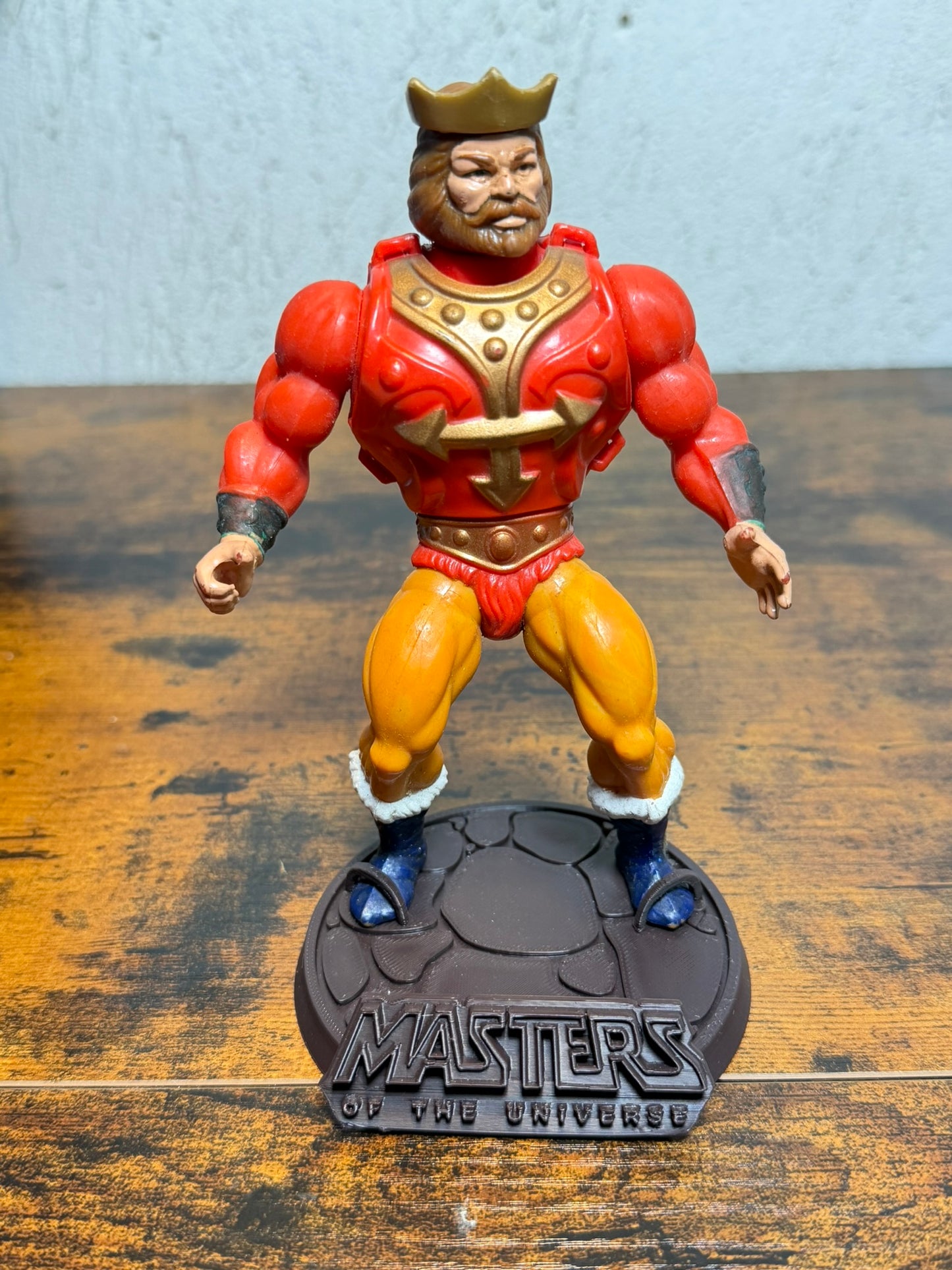 King Randor Masters Of The Universe MOTU Action Figure Mattel Vintage loose
