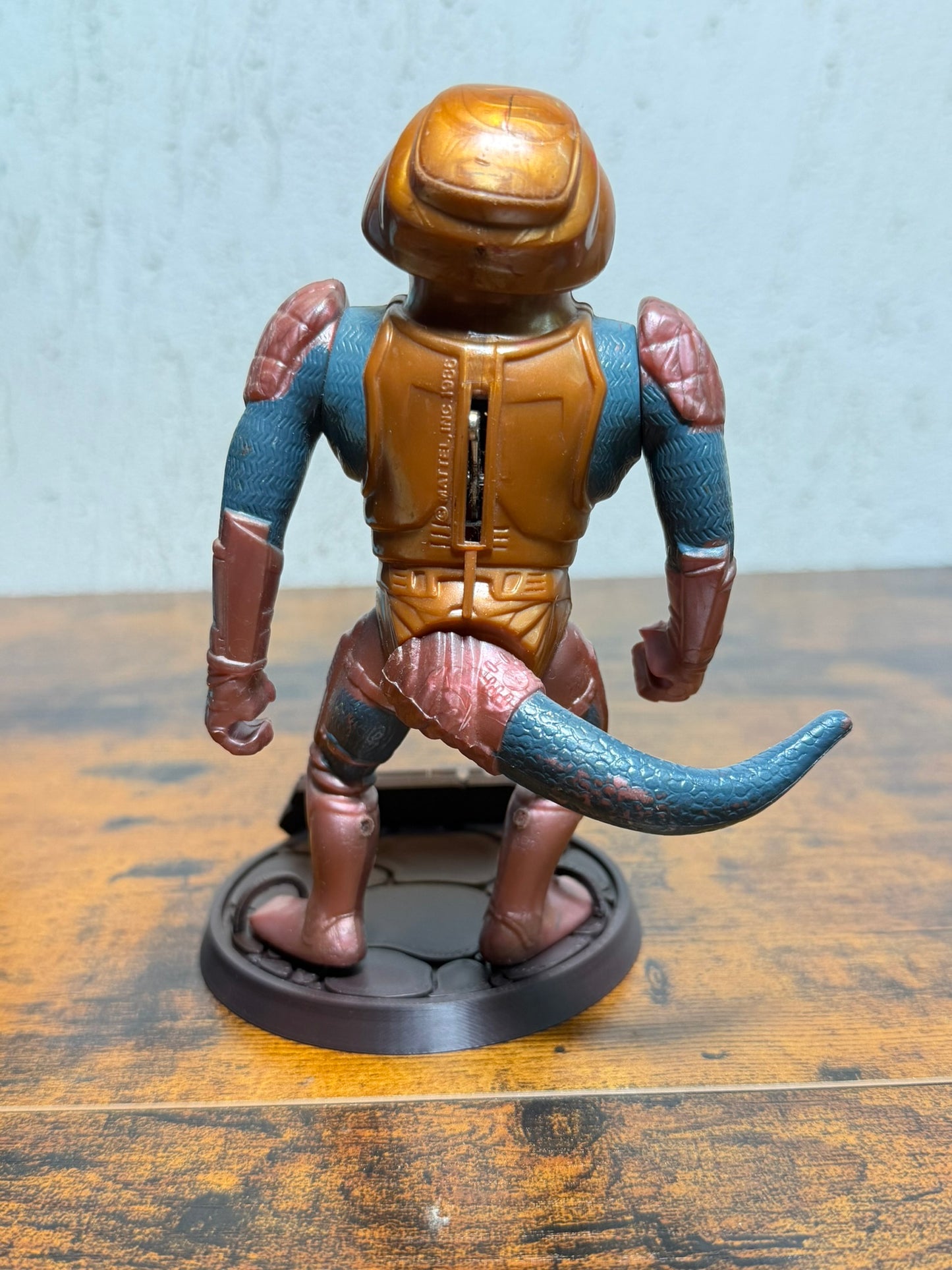 Figurina film He-Man MOTU 1986 Saurod Sparks funziona bene