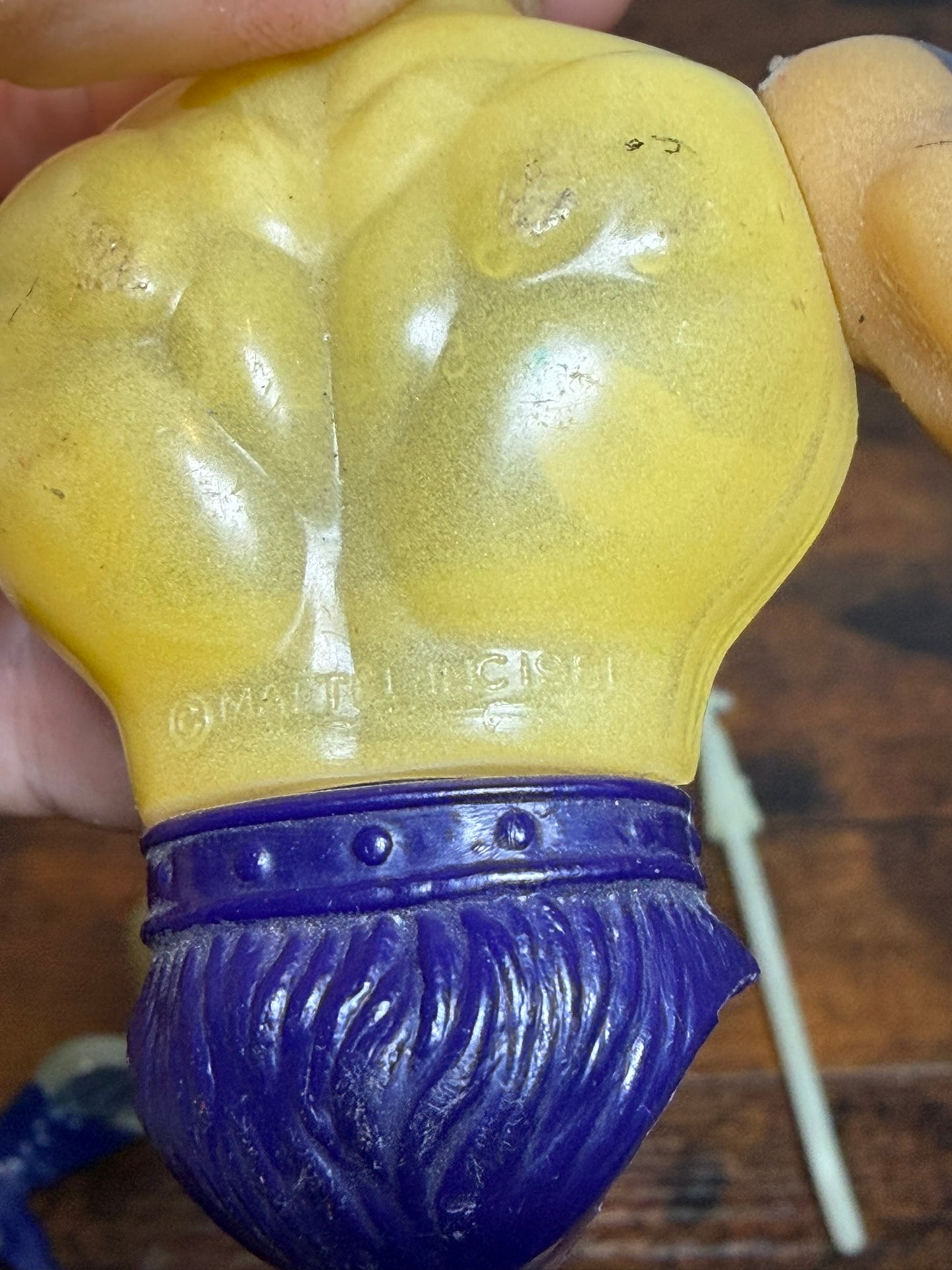 MOTU, Scare Glow, Masters of the Universe elastico gambe rotto e senza mantello