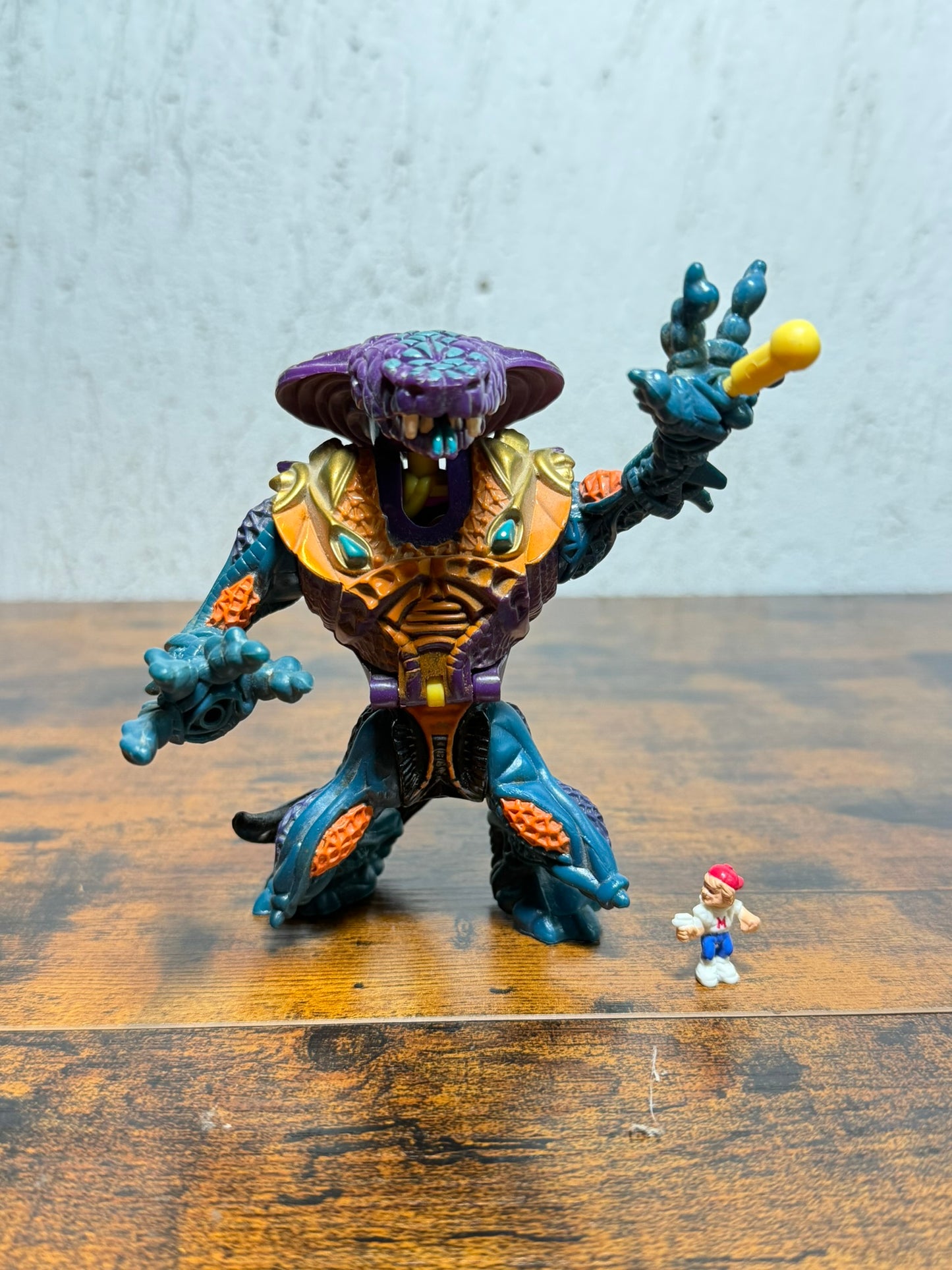 Vintage Bluebird Mighty Max Strikes Pharoah Phang Fang 90s incompleto
