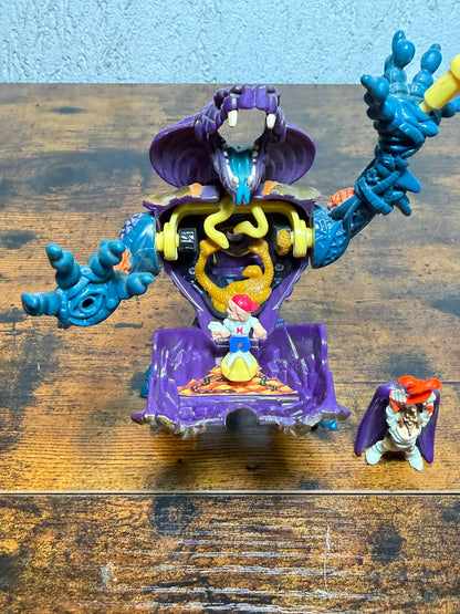 Vintage Bluebird Mighty Max Strikes Pharoah Phang Fang 90s incompleto
