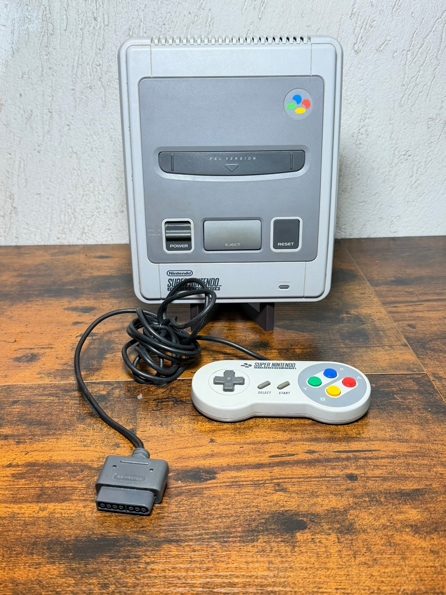 SNES - Console Super Nintendo + controller (senza fili - testata)