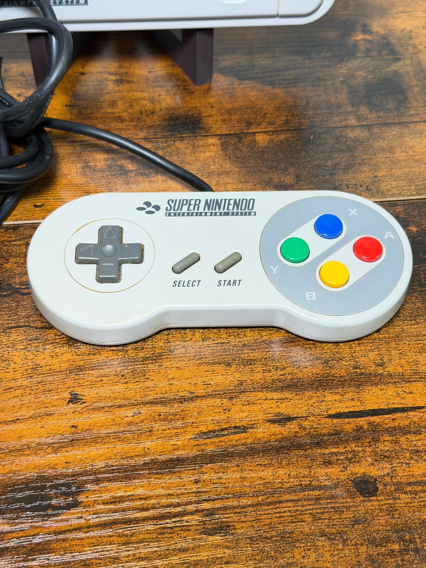 SNES - Console Super Nintendo + controller (senza fili - testata)