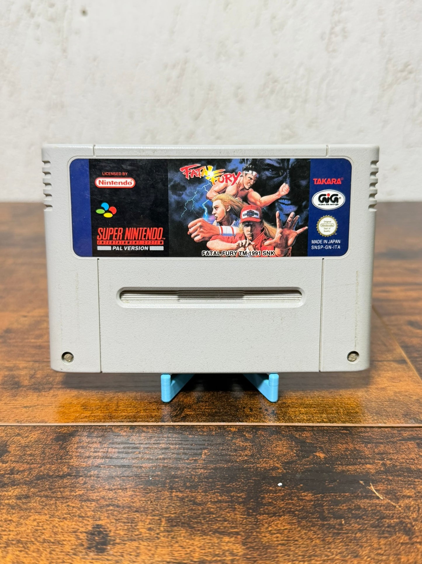 FATAL FURY SNES - PAL - GIG - AUTENTICO - FUNZIONANTE - OTTIME CONDIZIONI