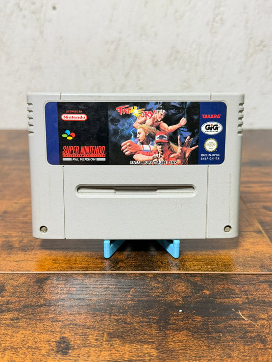FATAL FURY SNES - PAL - GIG - AUTENTICO - FUNZIONANTE - OTTIME CONDIZIONI