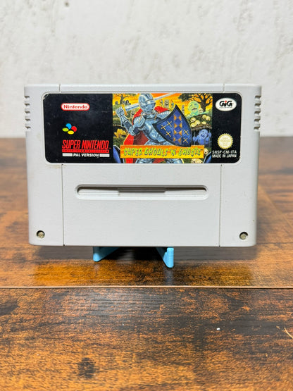 Super Ghouls 'n Ghosts SNES PAL ITA Gig Cartuccia Originale Super Nintendo 1450