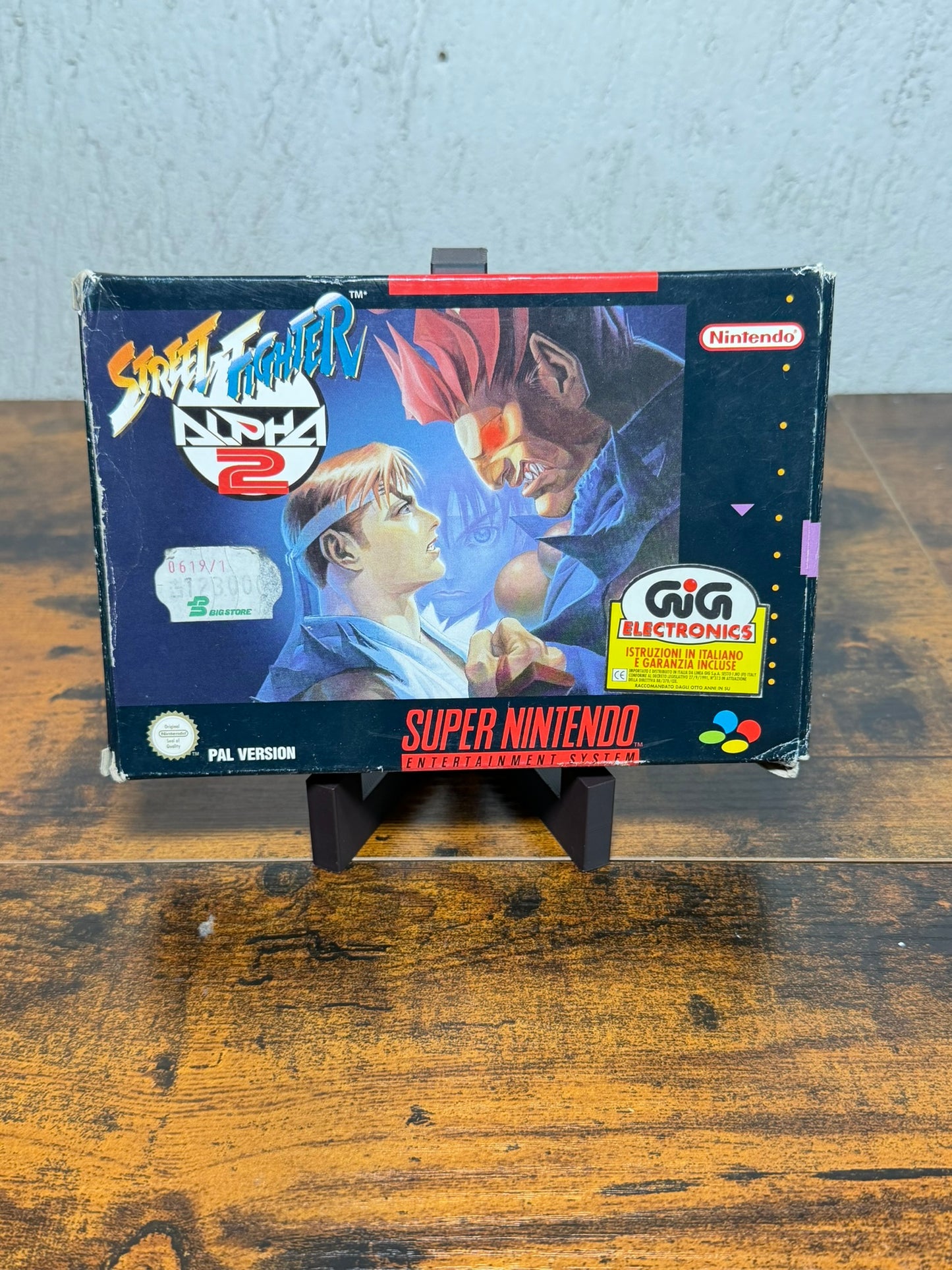 Super Nintendo - Street Fighter Alpha 2 - Snes - confezione originale