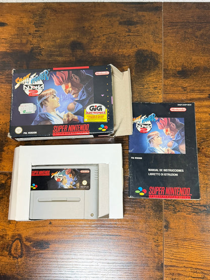 Super Nintendo - Street Fighter Alpha 2 - Snes - confezione originale