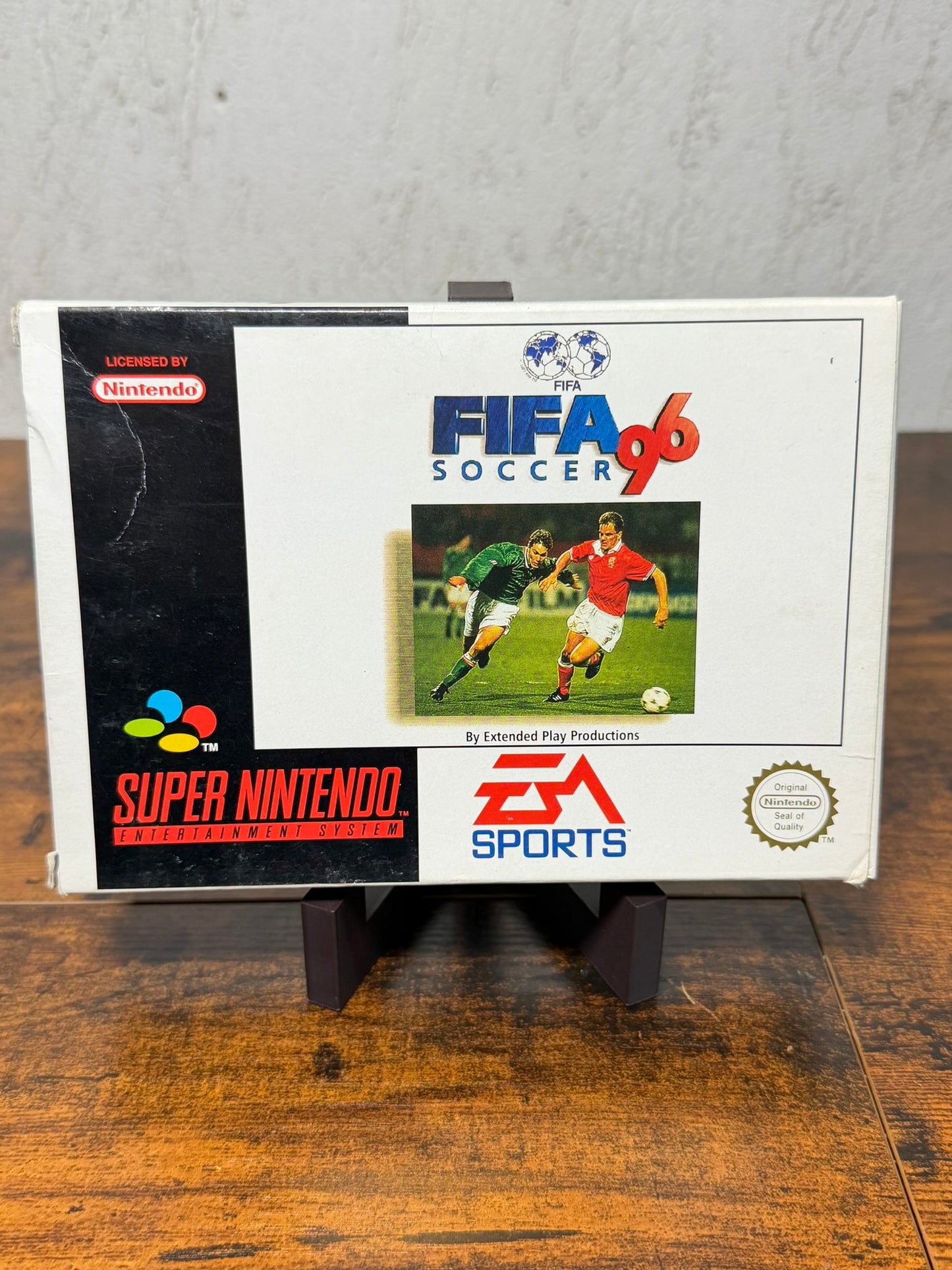 FIFA Soccer 96 Super Nintendo SNES PAL EUR manca libretto