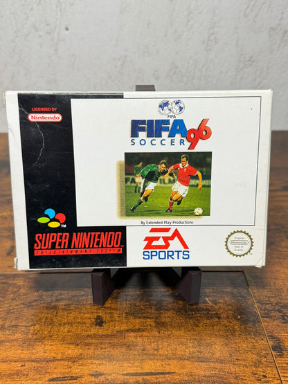 FIFA Soccer 96 Super Nintendo SNES PAL EUR manca libretto