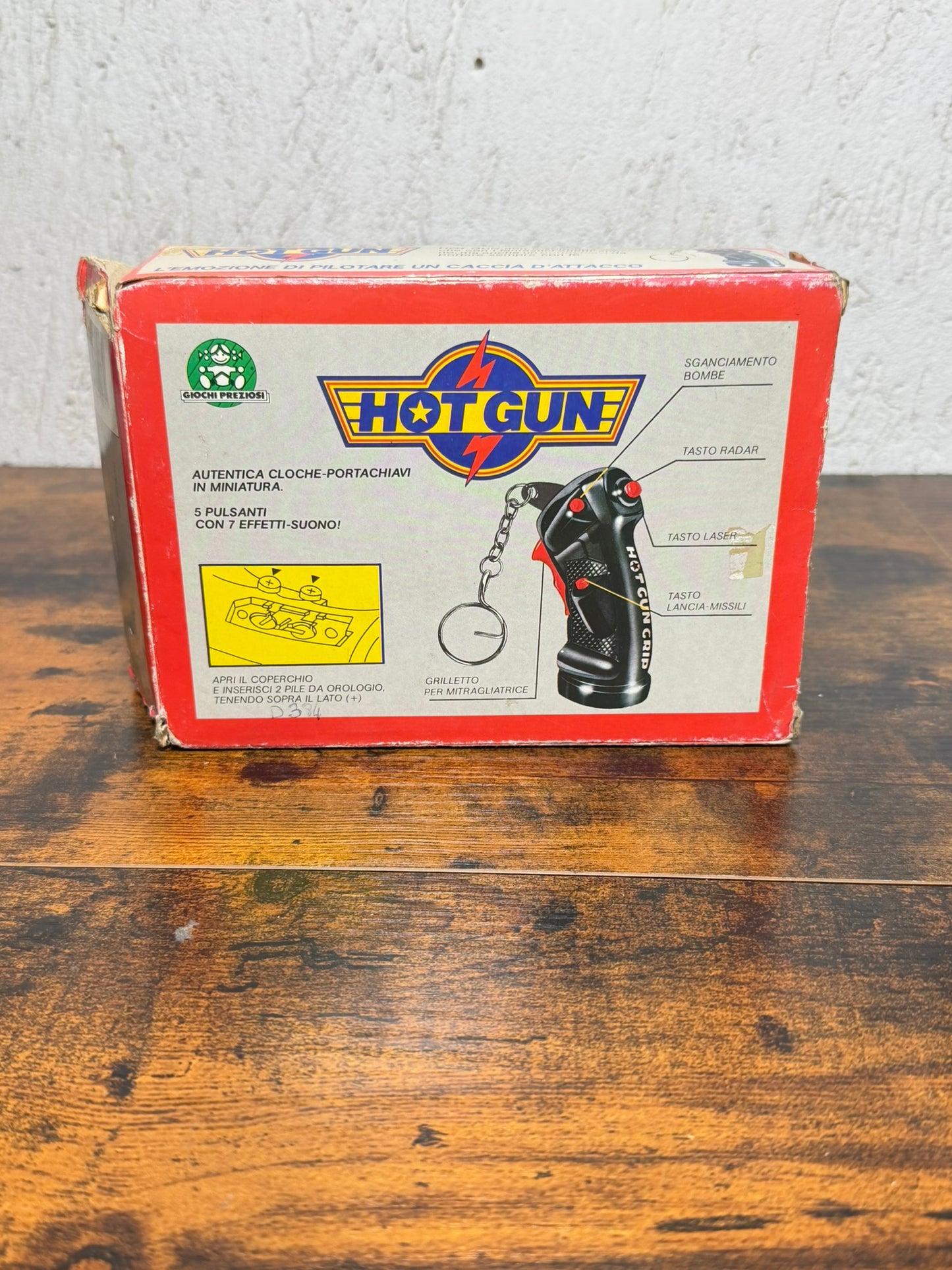Hot Gun Giochi Preziosi Cloche Portachiavi Anni 90 Vintage Giochi Preziosi#BH