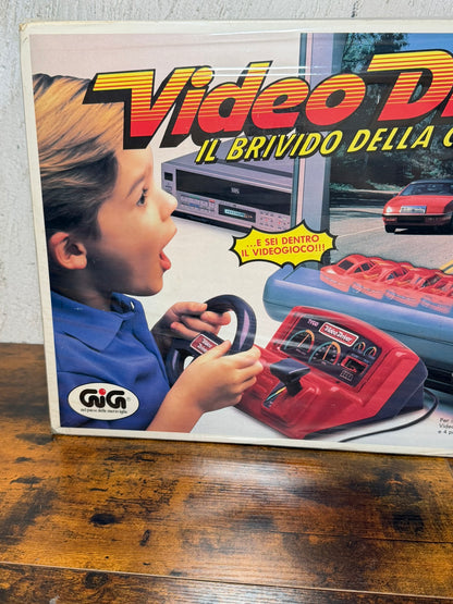 SEGA VIDEO DRIVER VHS VINTAGE GAME RETRO RETROGAME VIDEOGIOCO 1989 TYCO GIG OLD