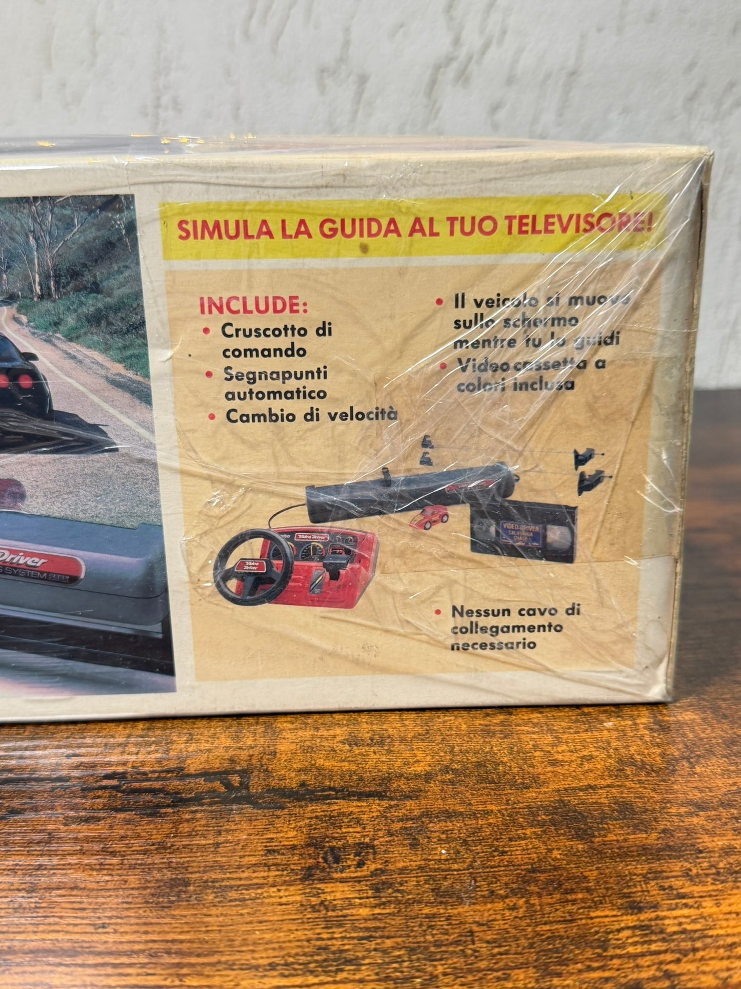 SEGA VIDEO DRIVER VHS VINTAGE GAME RETRO RETROGAME VIDEOGIOCO 1989 TYCO GIG OLD