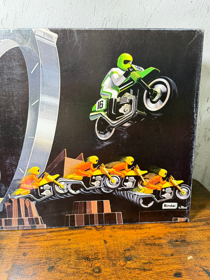 Polistil Pista Super STOMPER Le Moto a Strappo Boxed Anni '80