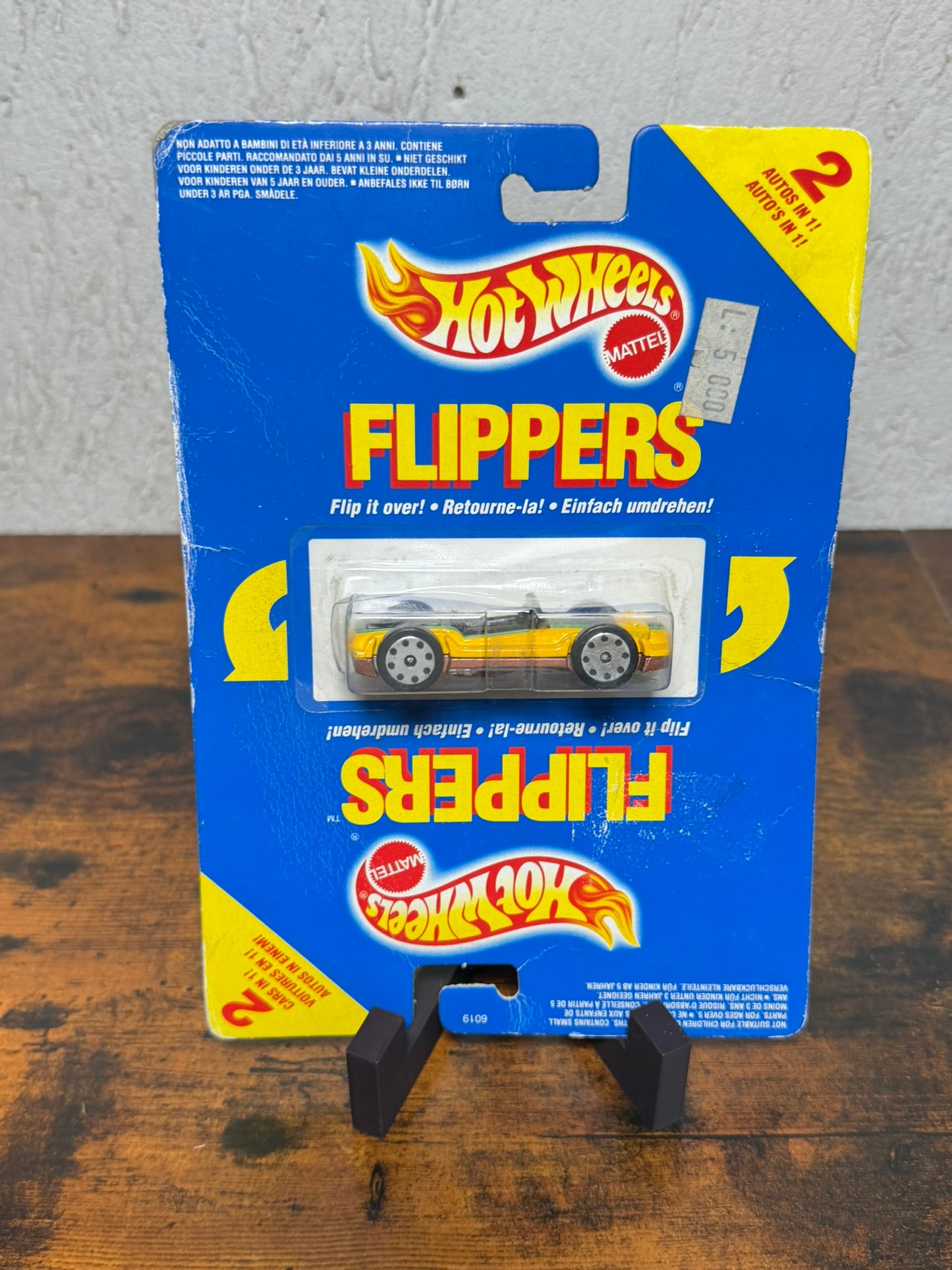 Voiture Miniature Hot Wheels Flippers Vintage Mattel 6019 1989