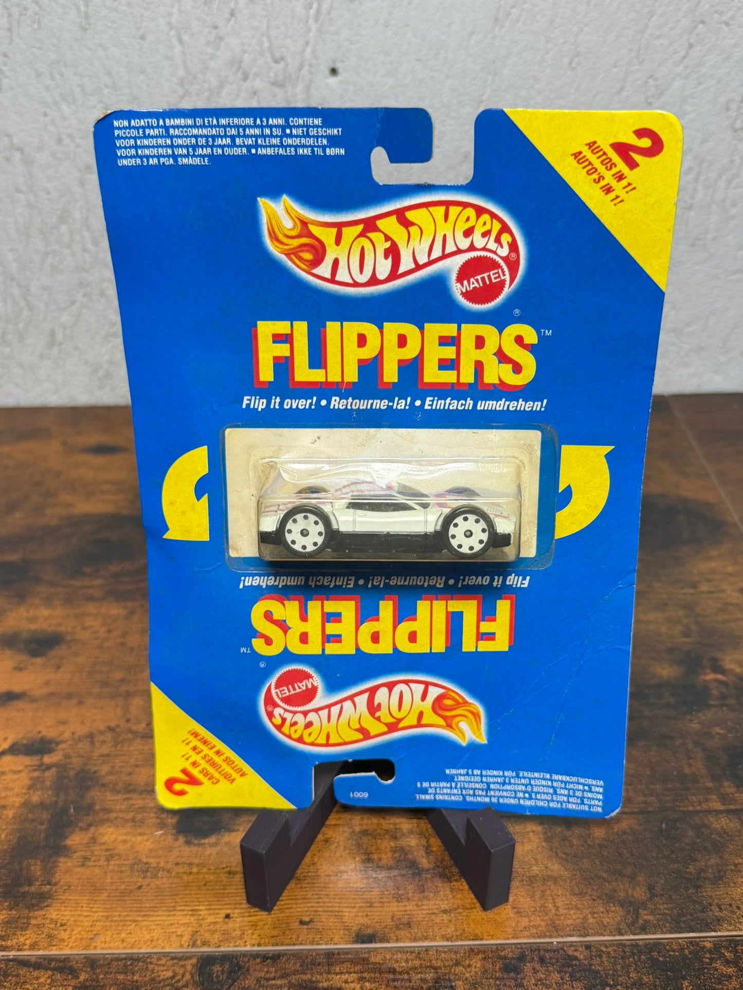 Voiture Miniature Hot Wheels Flippers Vintage Mattel 6001 1989