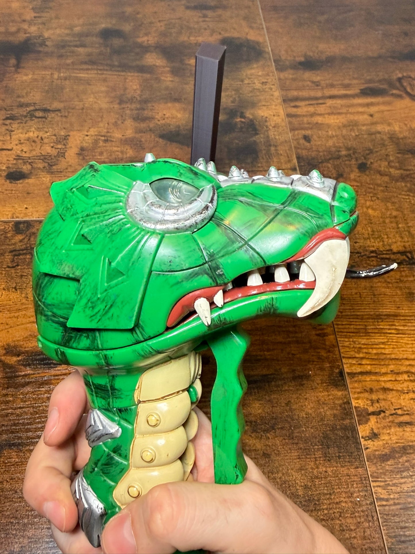 BEAST BLASTERS MATTEL NEW VINTAGE PISTOLA ACQUA WATER BLASTER verde mostro