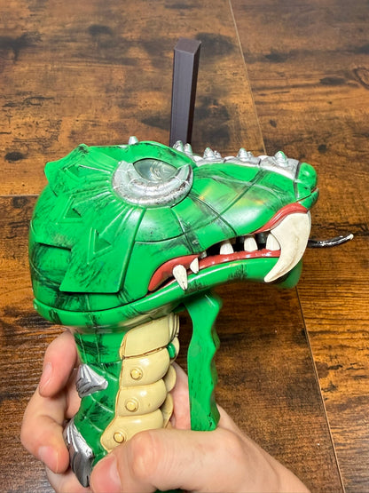 BEAST BLASTERS MATTEL NEW VINTAGE PISTOLA ACQUA WATER BLASTER verde mostro