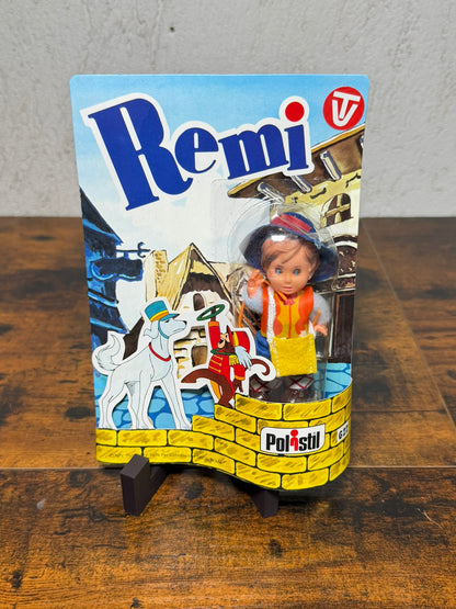 POLISTIL BAMBOLA REMI' cartoni tv VINTAGE 1979 REMIGIO SANS FAMILLE NEW IN BOX