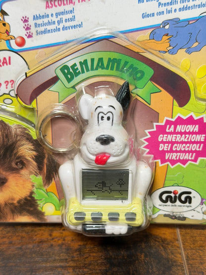 Pocket Puppy Beniamino Interactive Virtual Pet Toy Key ita vers