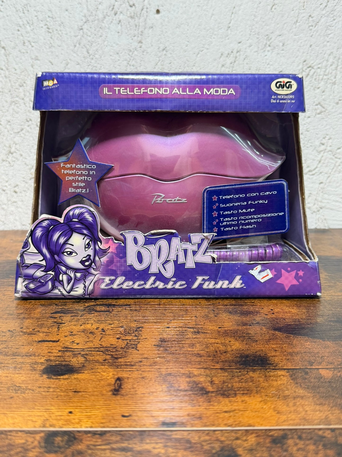 Telefono Fisso Vintage Da Collezione - Bratz Electric Funk