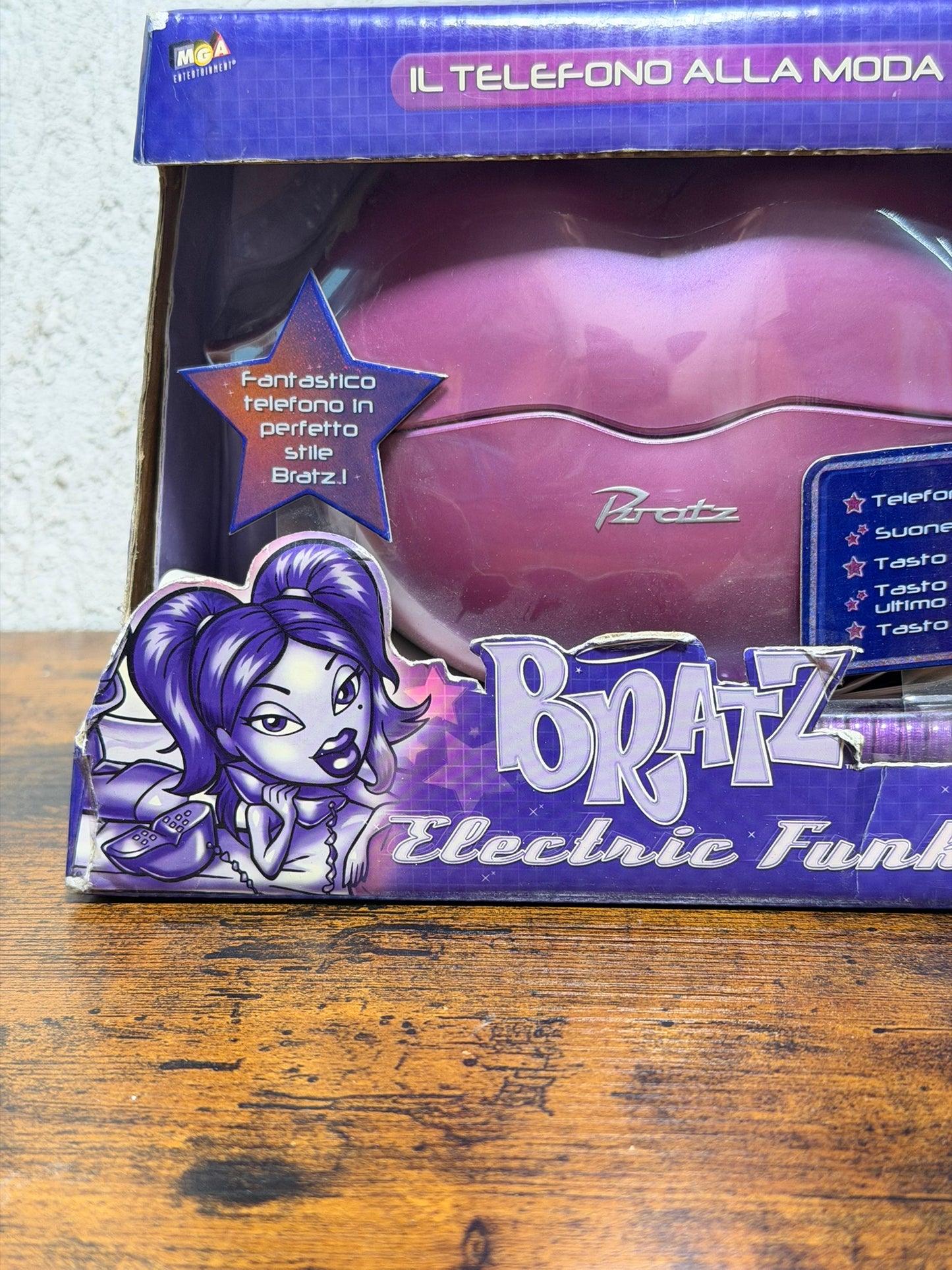 Telefono Fisso Vintage Da Collezione - Bratz Electric Funk
