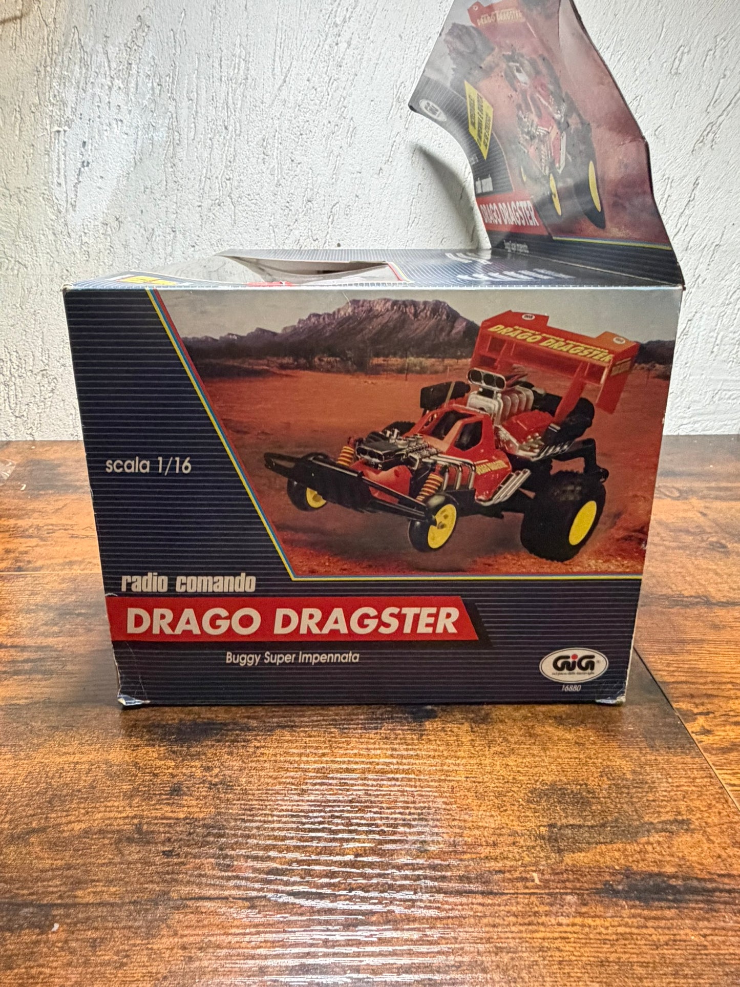 GIG NIKKO DRAGO DRAGSTER 1:16 RADIOCOMANDATA