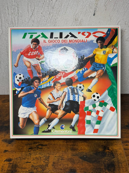 Italia 90 World Cup Gioco Da Tavolo Clementoni Vintage (senza istruzioni)