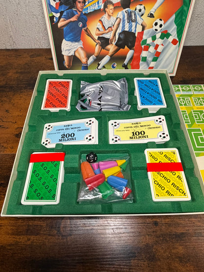 Italia 90 World Cup Gioco Da Tavolo Clementoni Vintage (senza istruzioni)