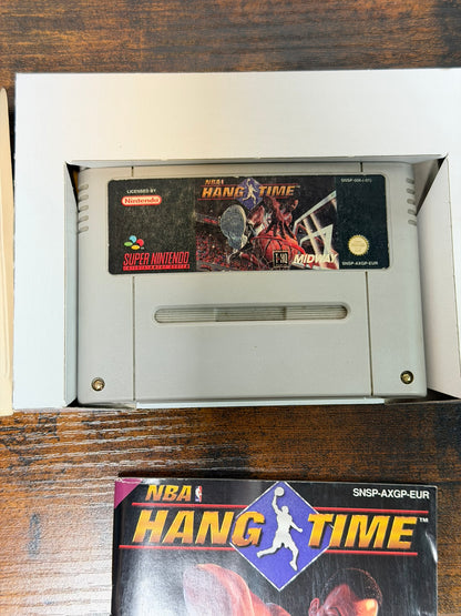 NBA HANG TIME GAMES PAL EU SNES SUPER NINTENDO completo