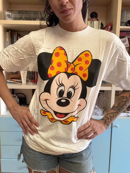 T-Shirt Minnie 1986 single stitch Größe XXL