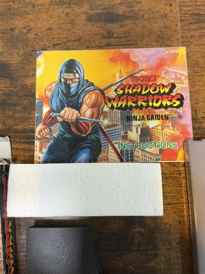 Shadow Warriors Ninja Gaiden Nintendo Nes completo con manuale e scatola